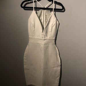 White lace Windsor dress